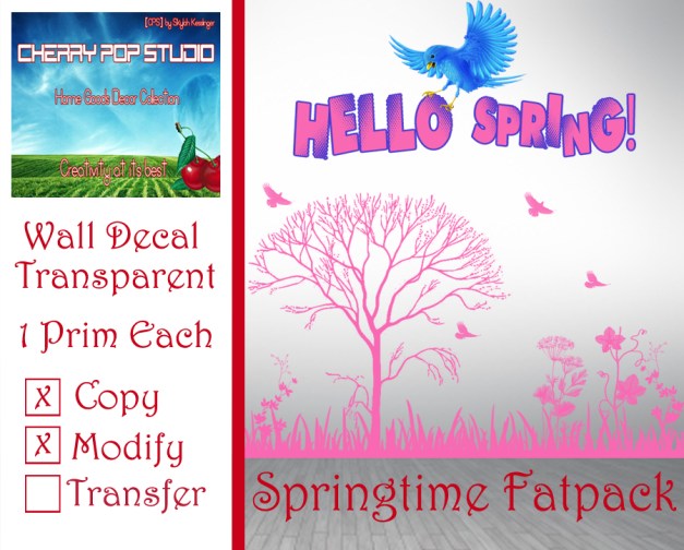 CPS Springtime Fatpack Decal AD