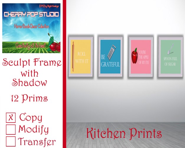 CPS Kitchen Prints AD