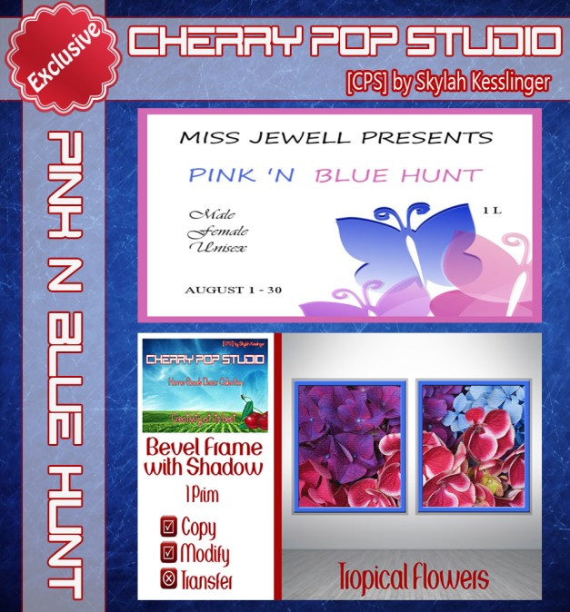 [CPS] Miss Jewell Pink & Blue Hunt AD