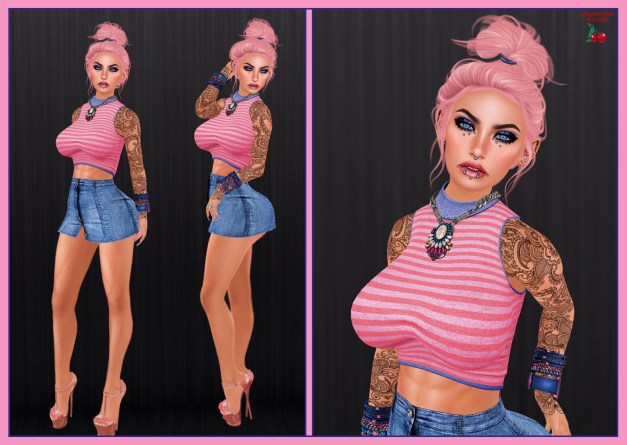 [CPS] Pink Denim Barbie